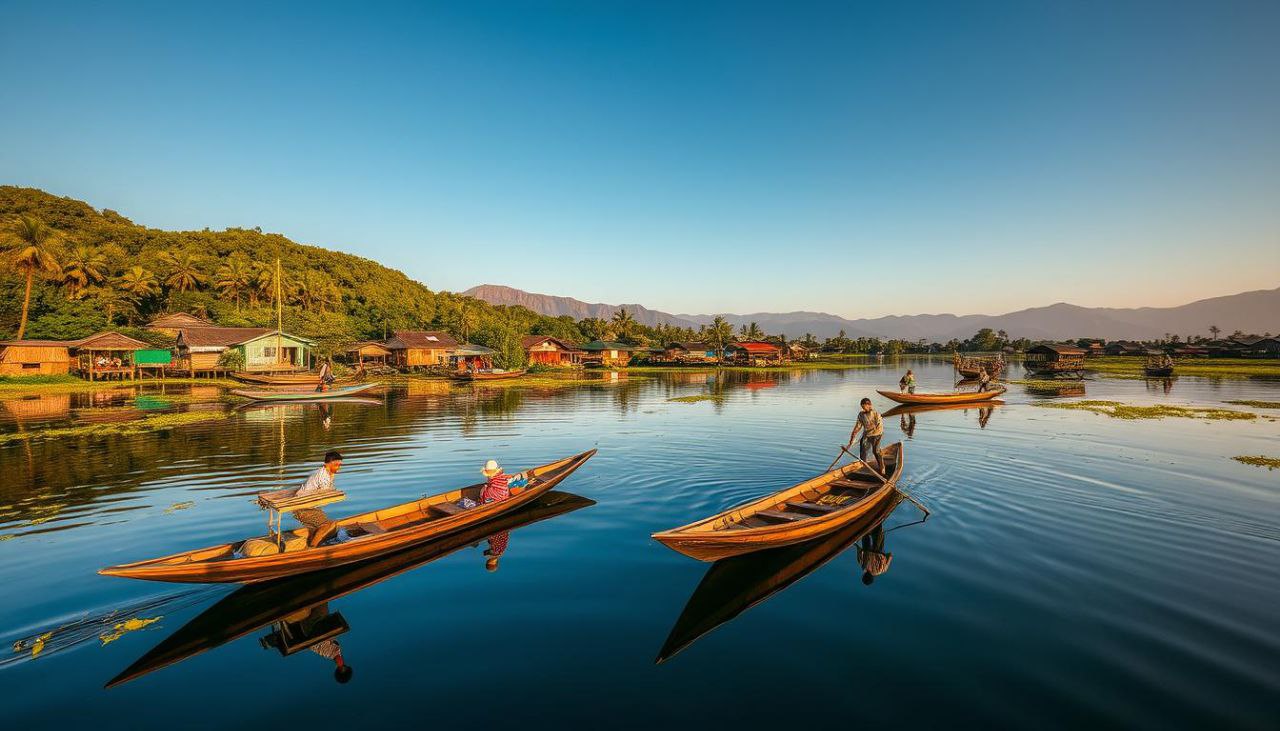 Shan Woman in Traditional Dress